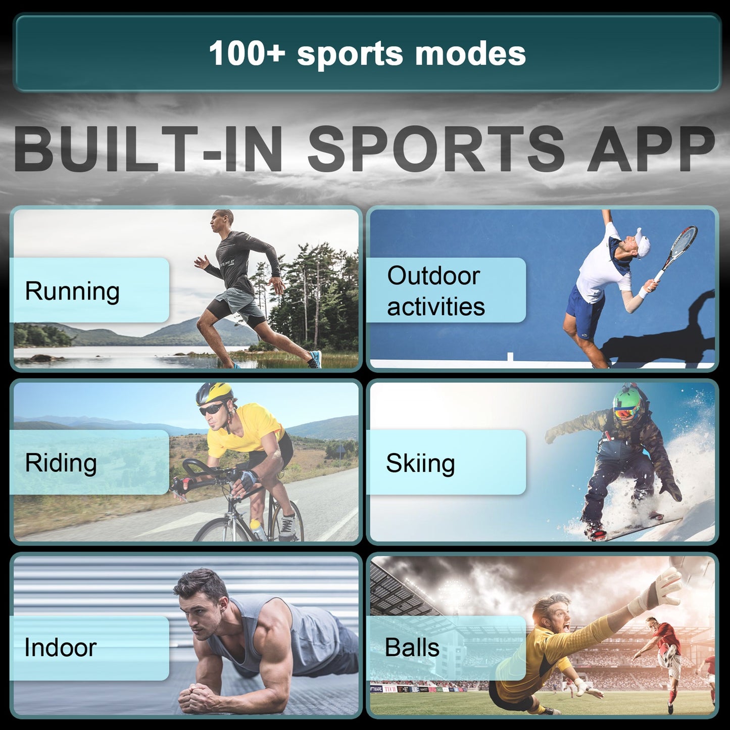 IOWODO W50 Military Smartwatch: Bluetooth Calls, 1.39" HD Screen, 100+ Sports Modes, Heart Rate/SpO2/Sleep Monitor, 7-Day Battery, IP68 (2 Straps),Khaki