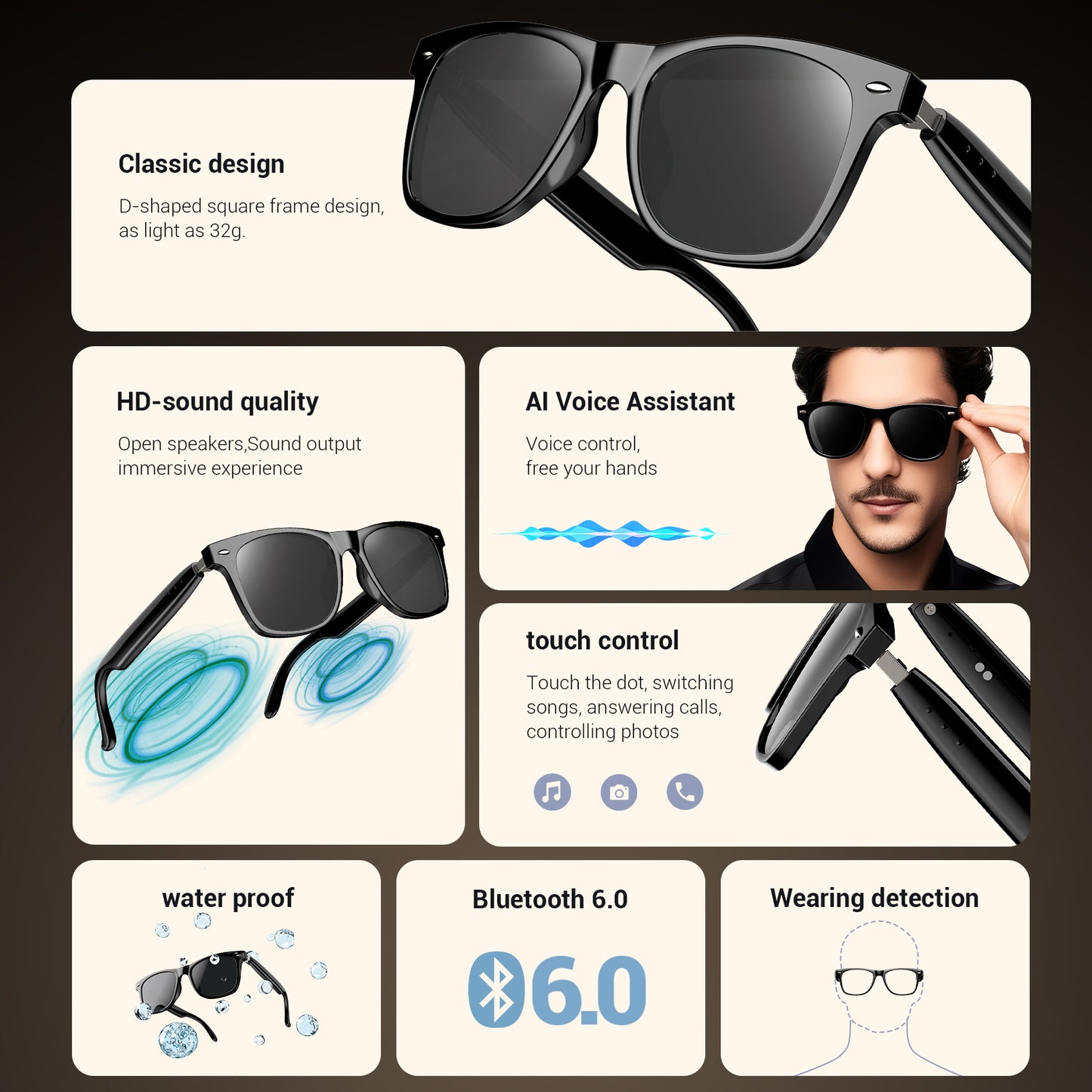 YXTEL Smart Glasses