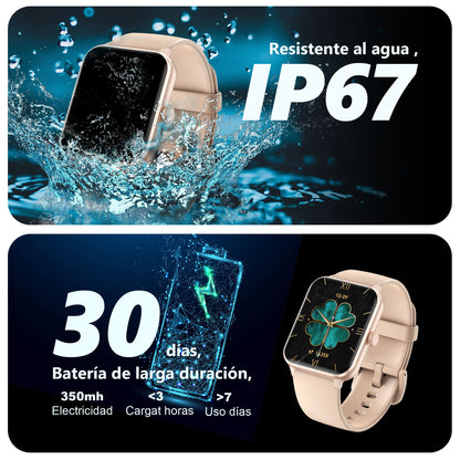 IOWODO R50Pro Smartwatch, Pink