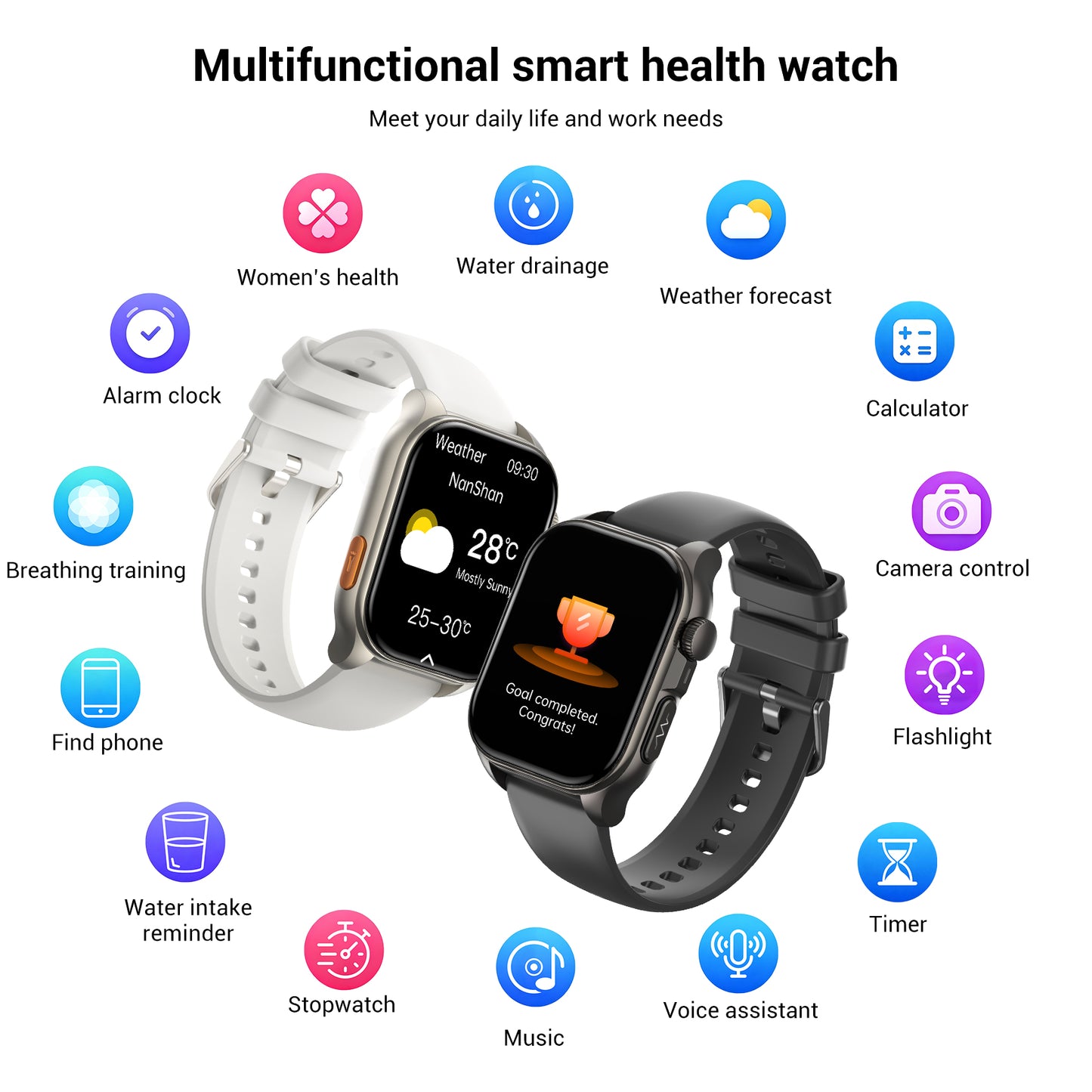IOWODO R70 Health Smartwatch