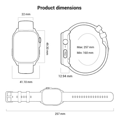 IOWODO R70 Health Smartwatch