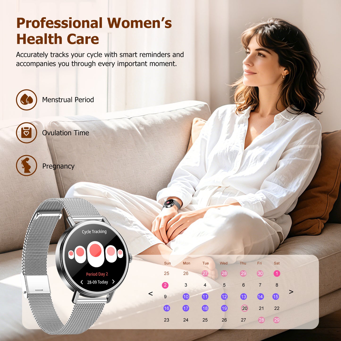 IOWODO X30 Smartwatch, Silver