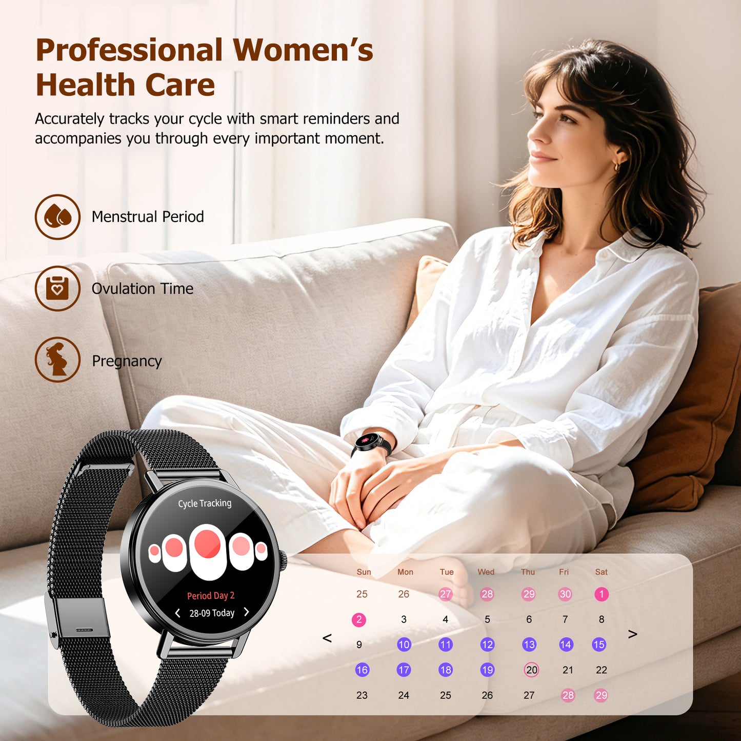IOWODO X30 Smartwatch, Black