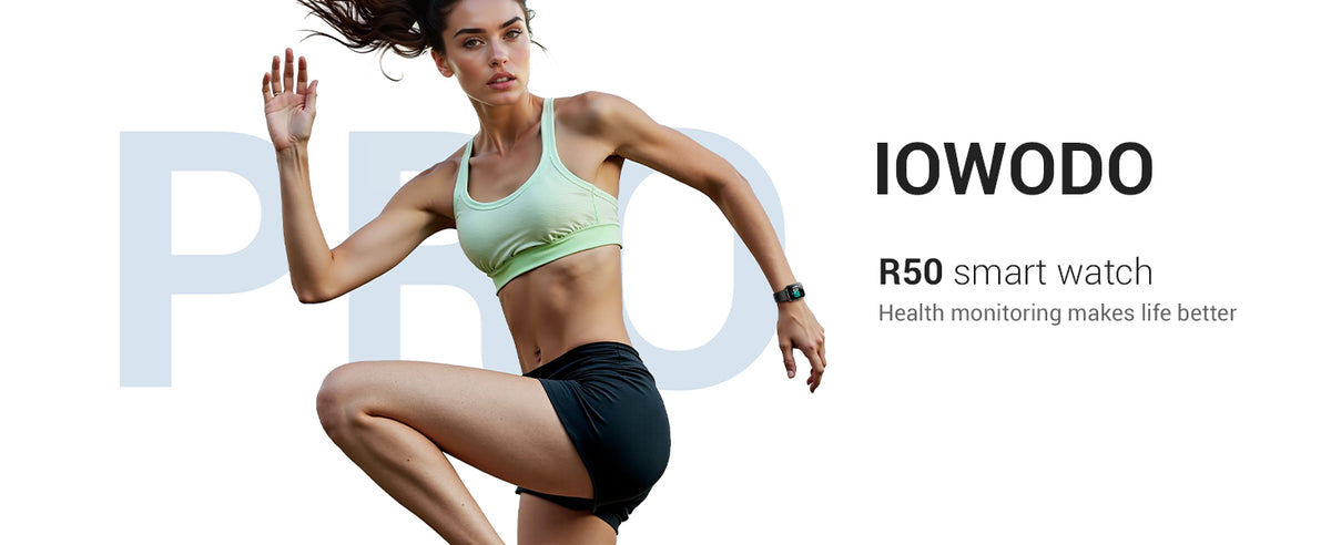 IOWODO R50Pro Smartwatch, Black – IOWODO Official Store