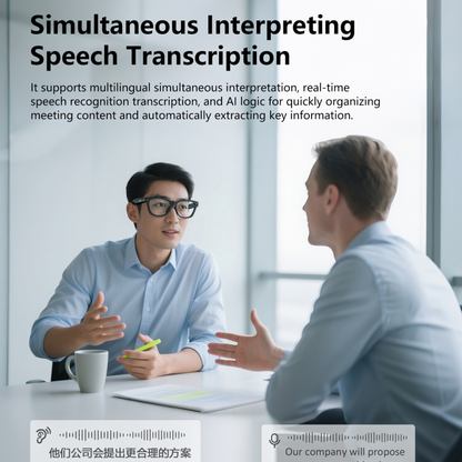 BV100 AI Smart Glasses with Camera