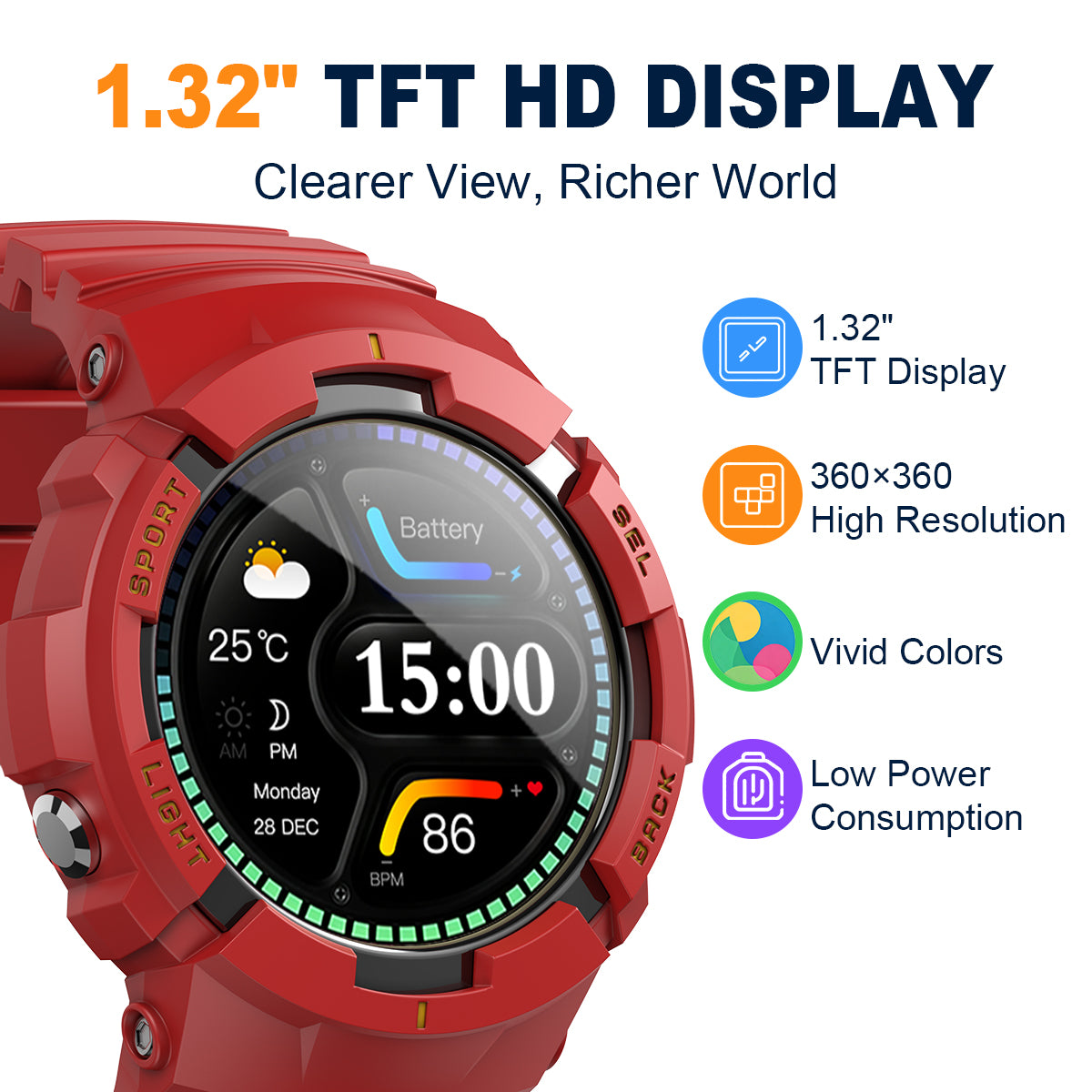 IOWODO X50 Teen Smartwatch