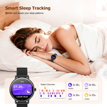 IOWODO X30 Smartwatch, Black