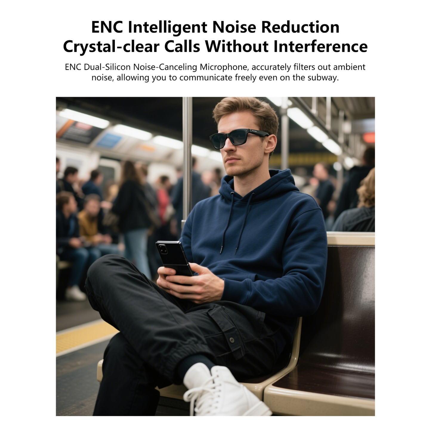 BV100 AI Smart Glasses with Camera