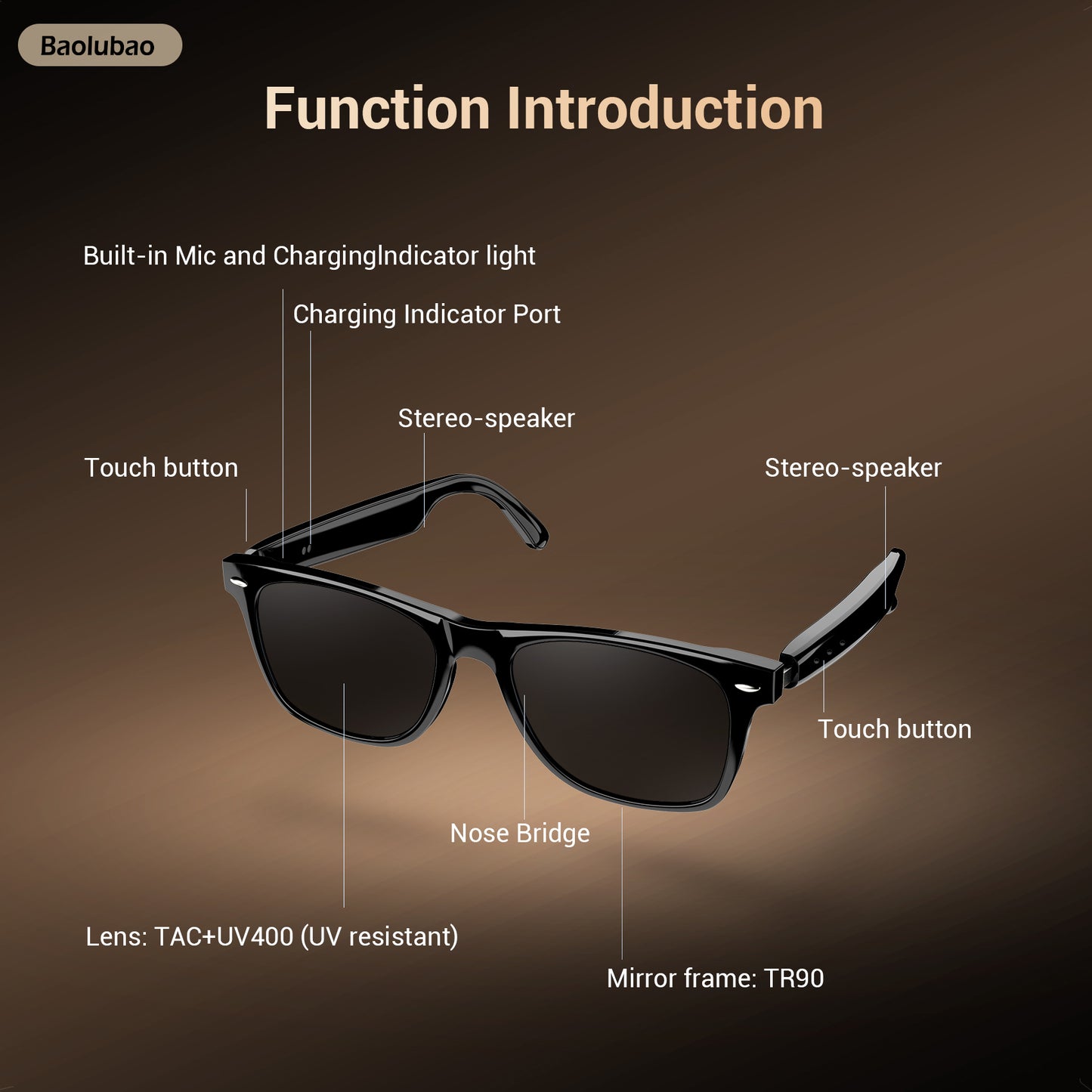 YXTEL Smart Glasses