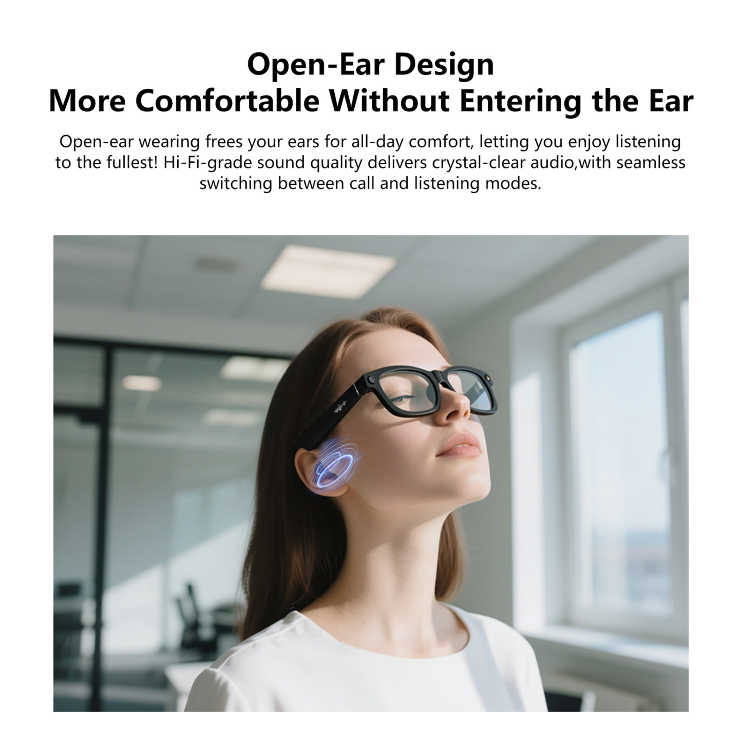 BV100 AI Smart Glasses with Camera