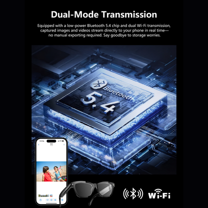 BV100 AI Smart Glasses with Camera