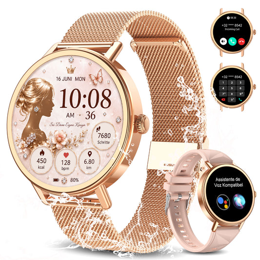 IOWODO X30 Smartwatch, Gold