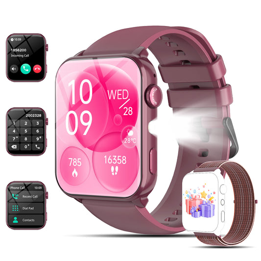 IOWODO R30MAX Unisex Smartwatch, Purple